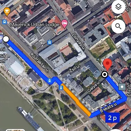 Hanna&rita In The Centre Lonyay 42a 3rd Floor In The Back Yard شقة